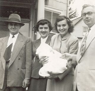 Sybil Jordan with her family
