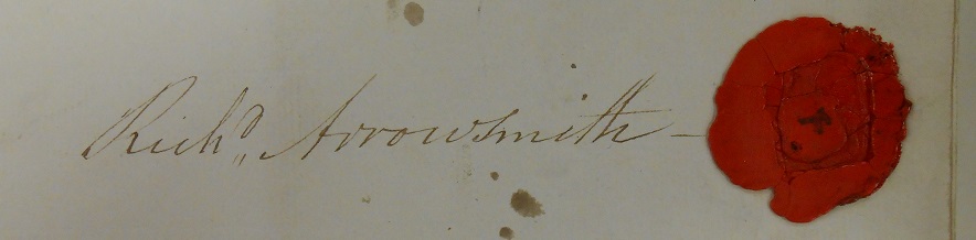 Richard Arrowsmith's Signature
