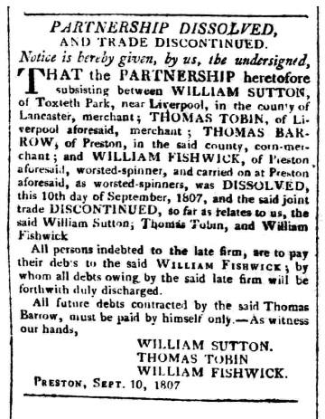 Partnership Desolved