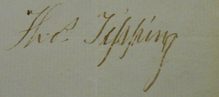 Thomas Tipping 
      Jr's signature