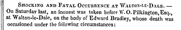 Edward Bradley's Death