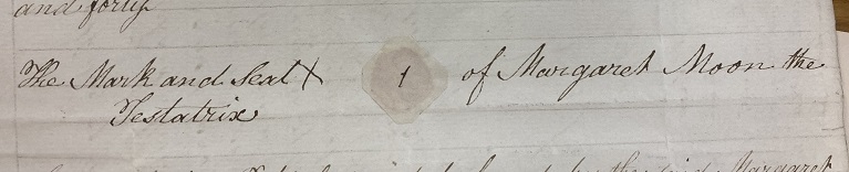 Margaret Moon's Will
