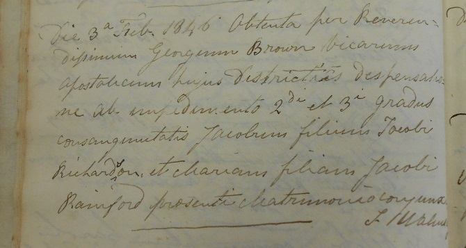 James and Mary's Marriage