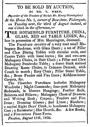 1836 Auction Notice