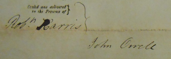 John Orrell's Signature