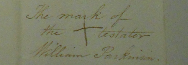 William Parkinson's Mark